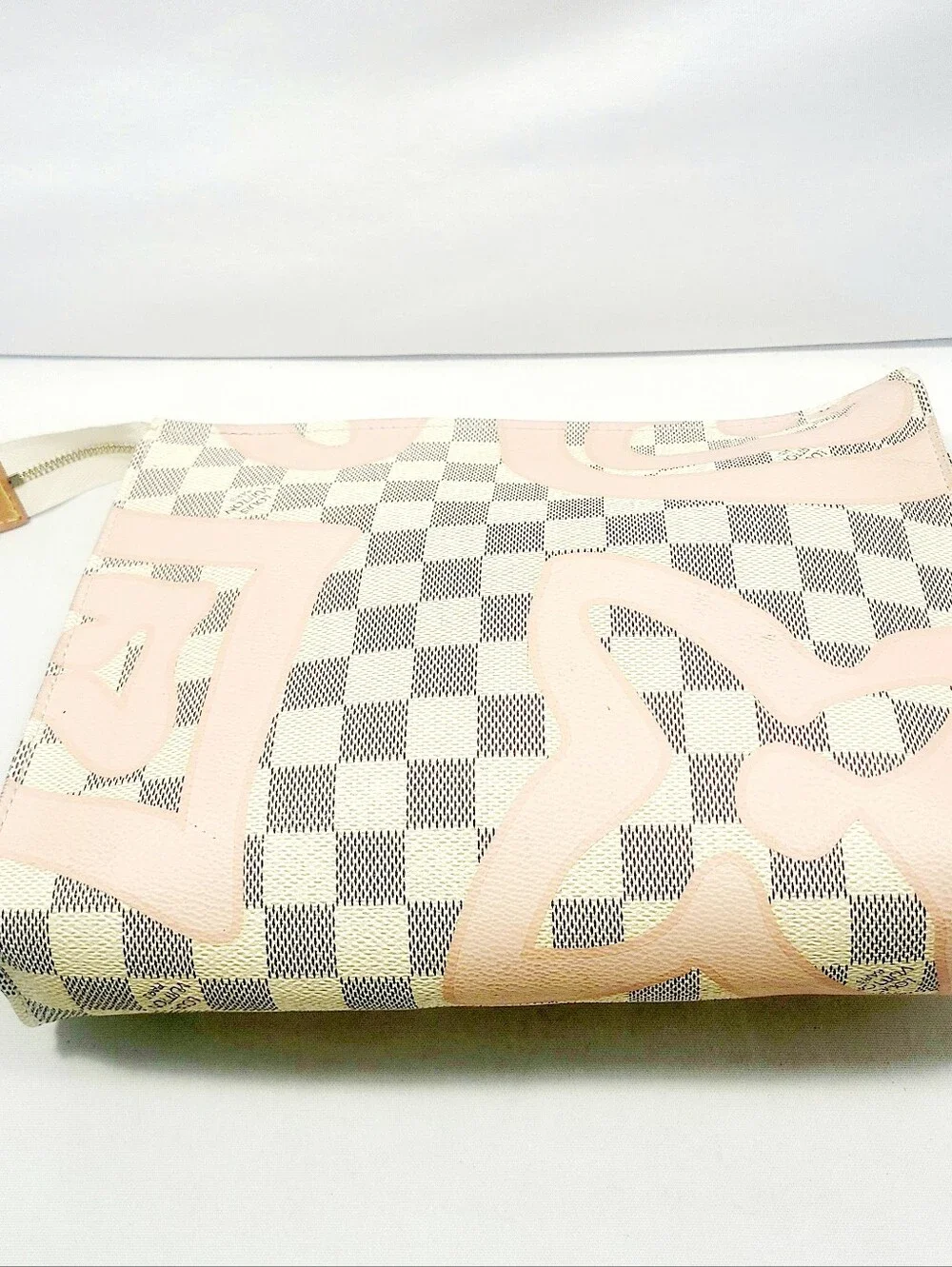 Louis Vuitton Damier Azur Tahitienne Clutch Bag